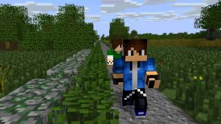 Running forever (minecraft desktop background animated)