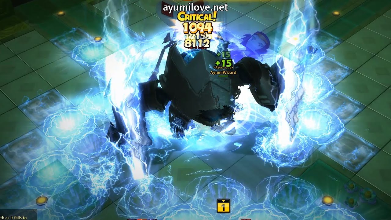 Ayumilove MapleStory2 Wizard Shadow Expedition (Ice Strike + Thunder Whip & Chain Lightning)