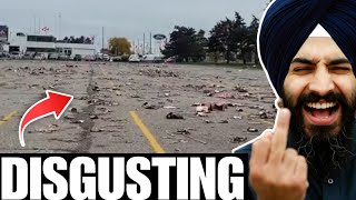 Newcomers completely TRASHED Canada during DIWALI