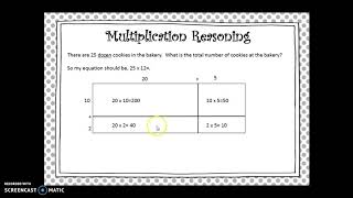 Multiplication Reasoning
