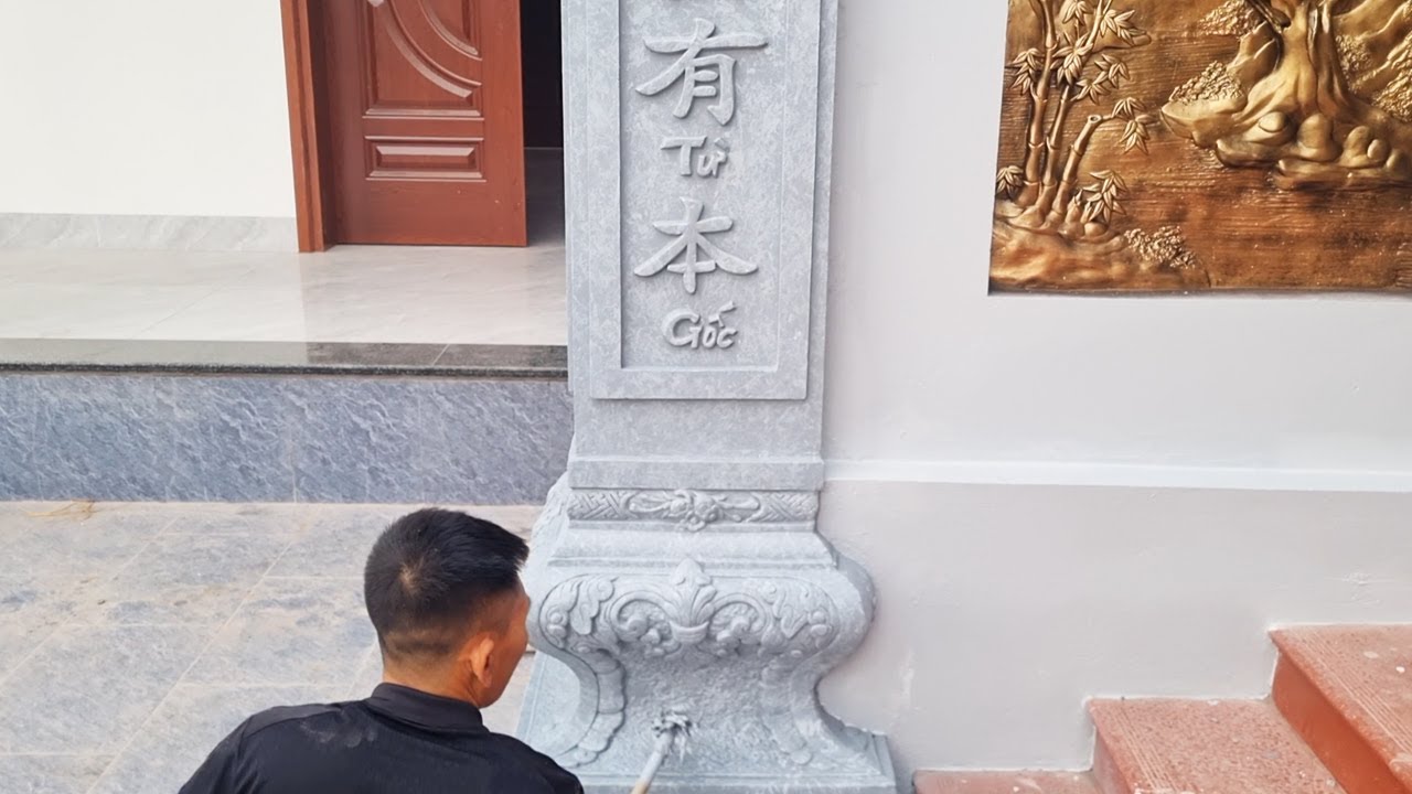 🔥Сделай сам — Весь процесс покраски дома, чтобы он идеально имитировал мрамор и дерево.