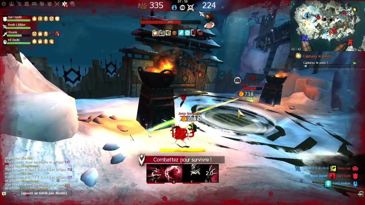 (FR) Getting better with Spear & D/A Burn Thief | GW2 PVP Unranked