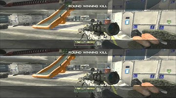 awesome split screen final killcam trickshot