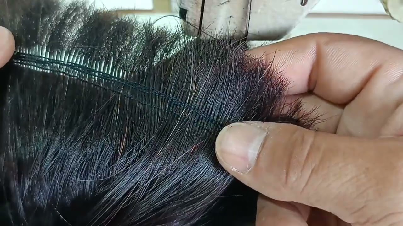 COMO TECER CABELO NA MÁQUINA P/PONTO AMERICANO.