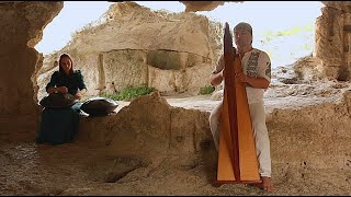 Alizbar & Anna Baturova/ Gleam In Angel's Eye Drop Celtic harp / Кельтская арфа / Hang Pantam SPB/