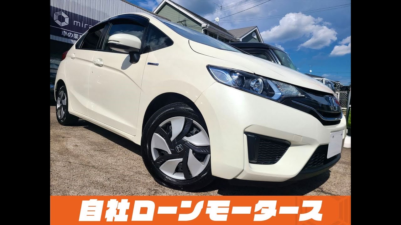 モテフィット Honda Fit Hybrid L Package, 2014 model year (H26), 56,000 km