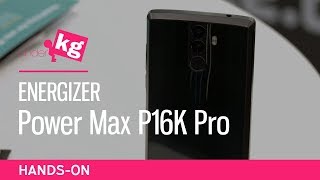 16,000mAh Phone!!! Energizer Power Max P16K Pro Hands-on [4K 60fps]