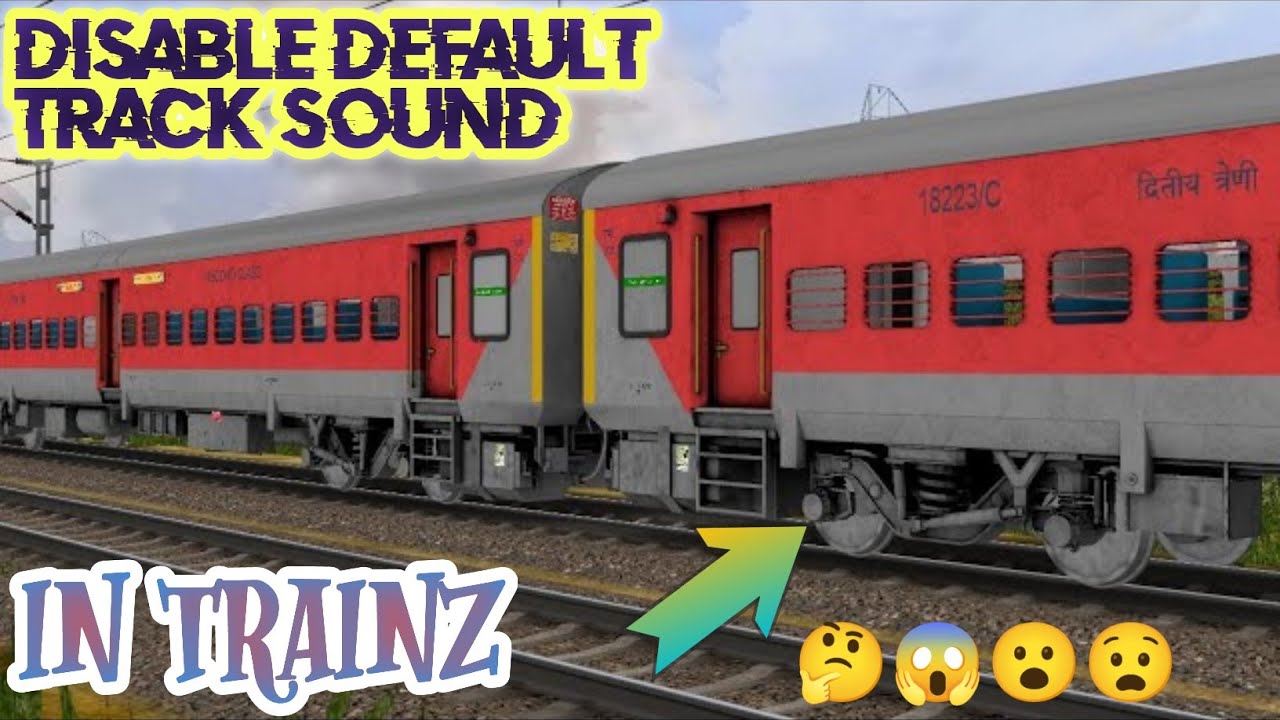 How To Disable Default Track Sound In Trainz Simulator|| Mobile Gamer Indian 