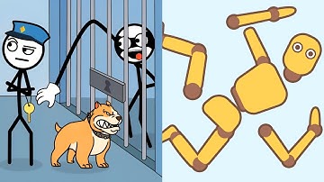 Thief Puzzle vs Ragdoll Break – Max All Levels Gameplay (Android/iOS) Ep 471