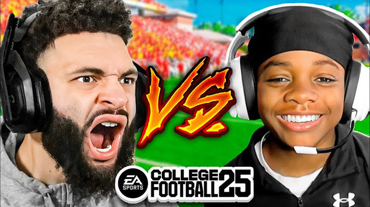 ANGEL VS PRINCEJMG IN COLLEGE FOOTBALL 25!