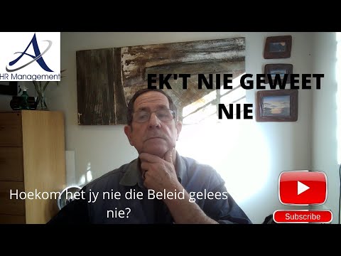 Video: Personeelbestuur In Die Restaurantbedryf