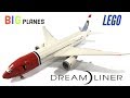 Custom LEGO Norwegian Airlines 787 Dreamliner Over 15,000 pieces!!