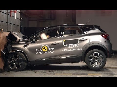 Renault captur crash test