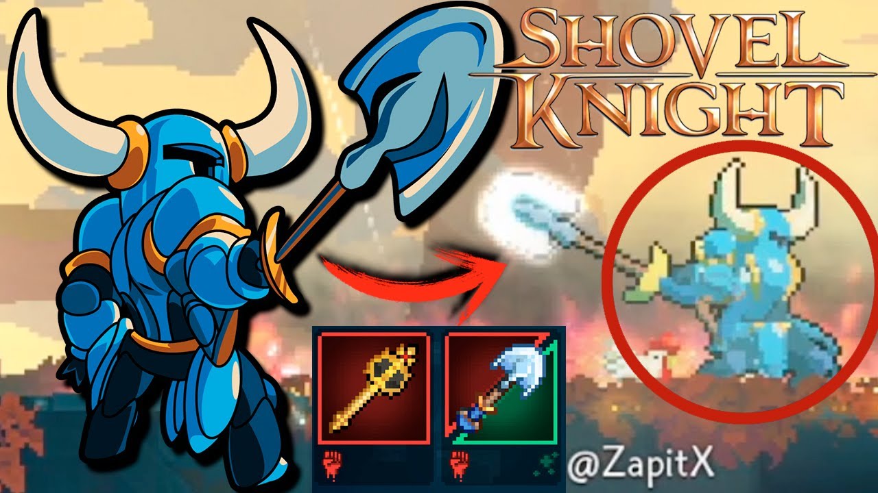 Dig up the deceased in Dead Cells Shovel Knight crossover