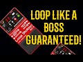 Boss RC-3 Recording A Basic Blues Loop