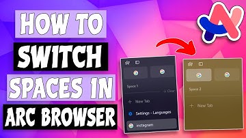 How To Switch Between Spaces In Arc Browser on Windows 11