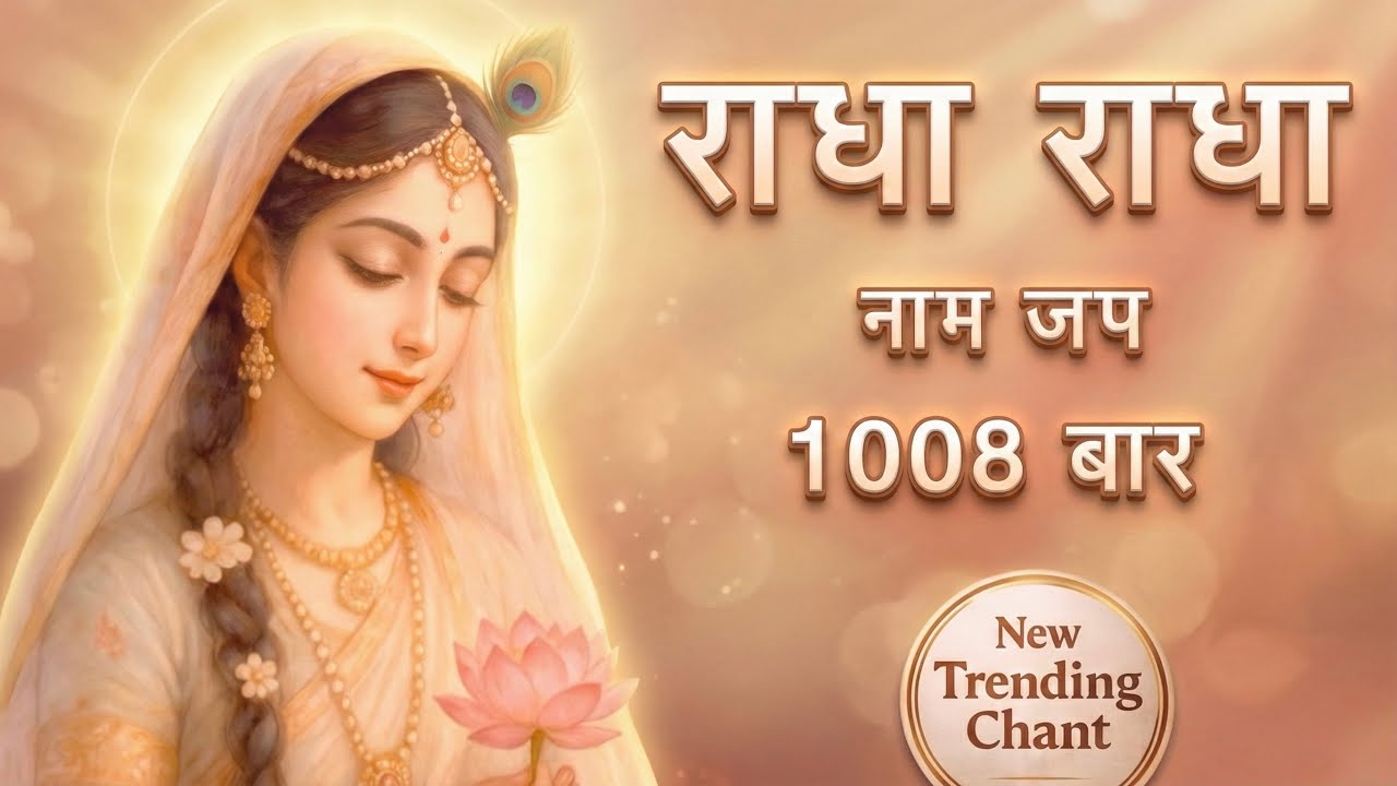 Radha Naam Jap: The Ultimate Shield Against Anxiety & Stress | 1008 Times Akhand Dhun