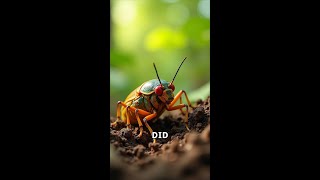 Did you know cicadas can live underground for 17 years?