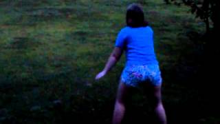 Tryout dance (back view)