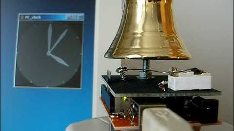 Arduino PC bell striking clock