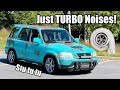Just turbo noises  mintal illest turbo 98 honda crv
