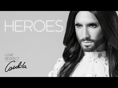 Conchita Wurst – HEROES (lyrics video)
