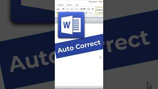 AutoCorrect Magic in MS Word ✨🖋️