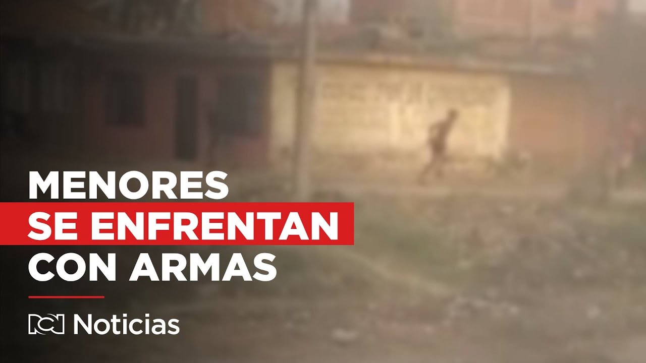 En video: enfrentamientos entre menores de edad armados en el Cauca