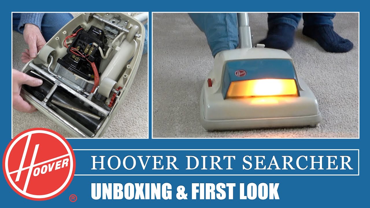 Hoover Dirtsearcher 1354A Vacuum Cleaner From 1973 Unboxing