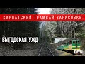 Карпатский трамвай. Зарисовки с Выгодской УЖД. Carpathian tram. Vygodskaya narrow-gauge railway.