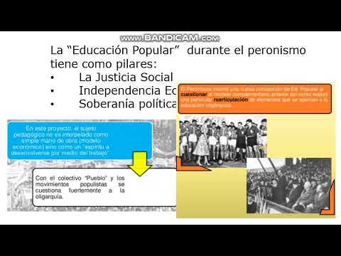 La educación y El Peronismo parte 2 - YouTube