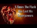 5 Times The Flash Has Lost His Superpowers