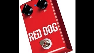 RockBox Electronics Red Dog Guitar Pedal Demo by MusicGearFast.com