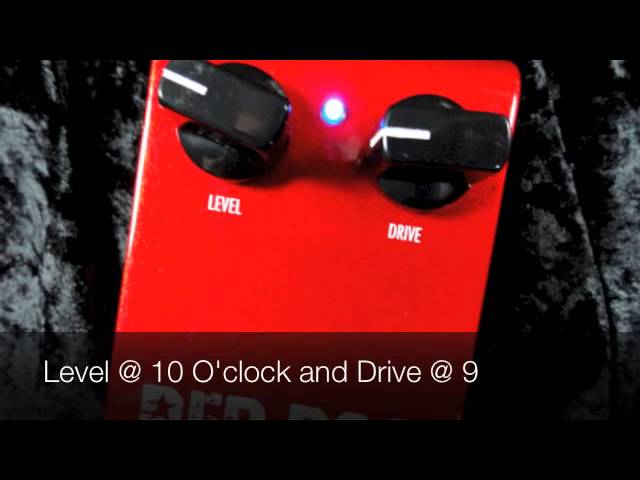 RockBox Electronics Red Dog Guitar Pedal Demo by MusicGearFast.com