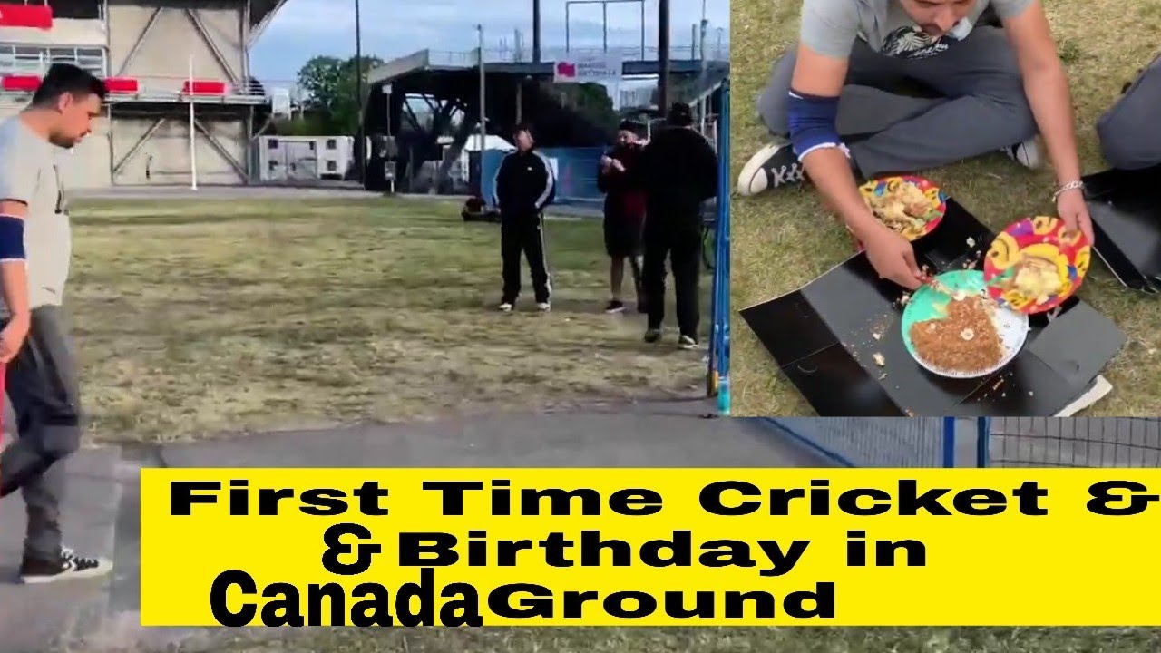 First Time Cricket In Canada Montreal Canada Ali Raja Official YouTube