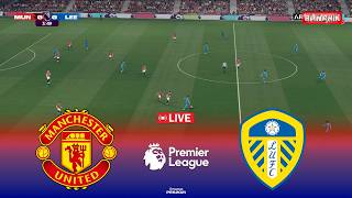 🔴LIVE : MANCHESTER UNITED vs LEEDS UNITED - Premier League 2026 | Pes 21 Simulation Video Game