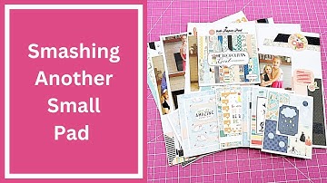 Creating Scrapbook Layouts using 6x6 Paper - Smash Those Small Pads Collab