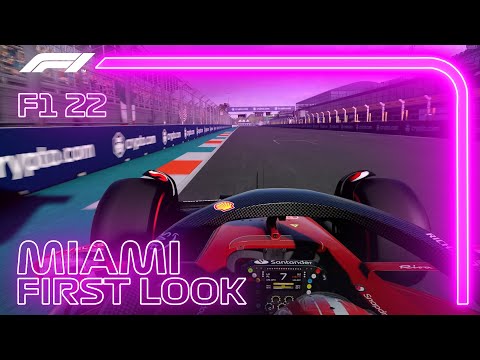 FIRST LOOK! Onboard with Charles Leclerc at Miami International Autodrome in F1 22