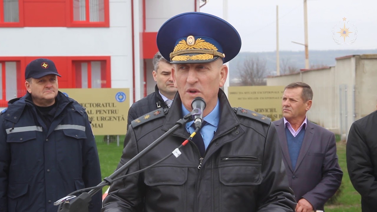 2019.11.15 IGSU a inaugurat Unitatea salvatori şi pompieri Sănătăuca