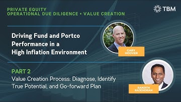 PART 2 - Value Creation Process: Diagnose, Identify True Potential, and Go-forward Plan