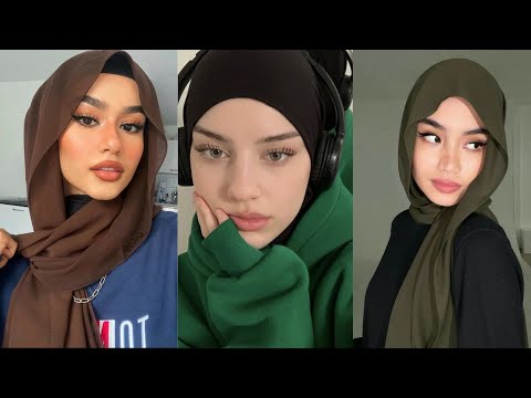 Hijab tutorials from Tik Tok 🧕