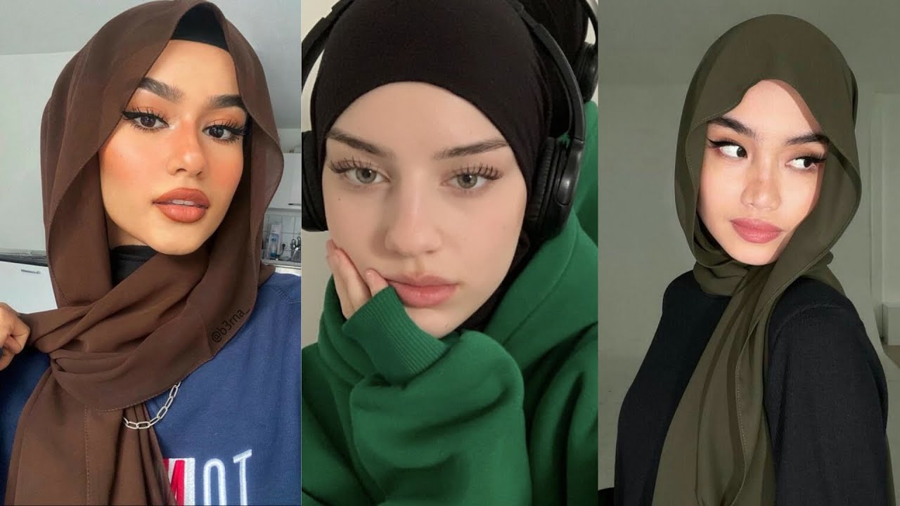 Hijab tutorials from Tik Tok 🧕