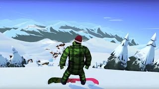 Snowboarding The Fourth Phase | Game Trailer for iOS and Android screenshot 1