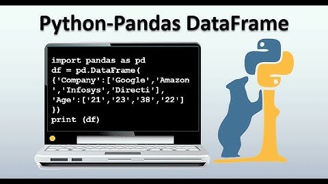 Pandas - DataFrame