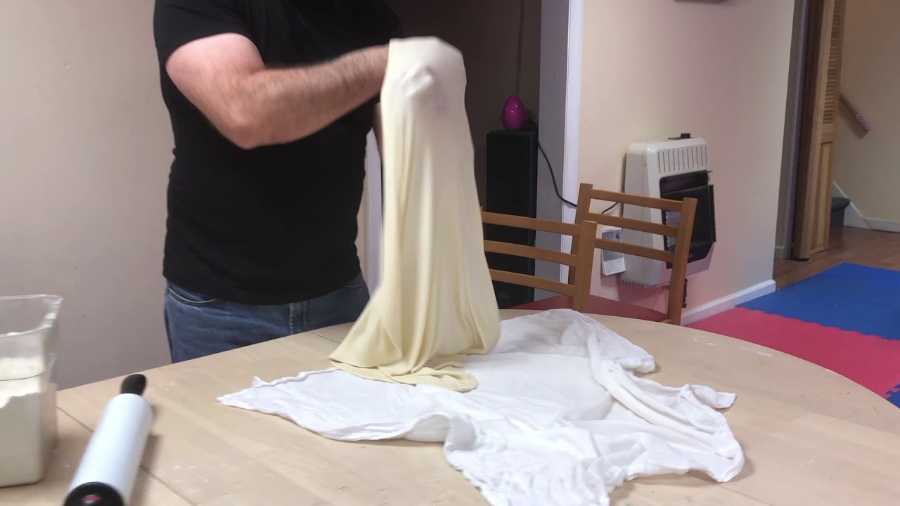 The Art of Streching Strudel Dough