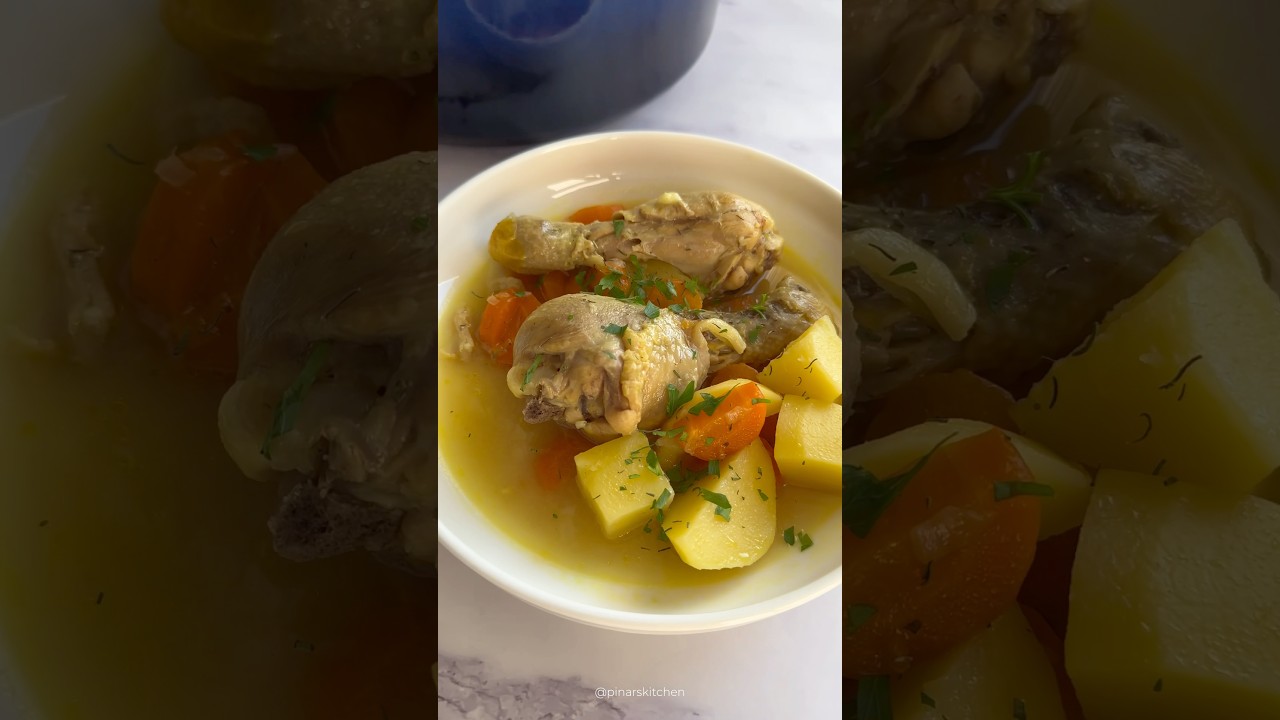 “Sıcacık ve Şifa Dolu: Lokanta Usulü Tavuk Haşlama” Yapımı hem kolay hem de oldukça sağlıklı 😍