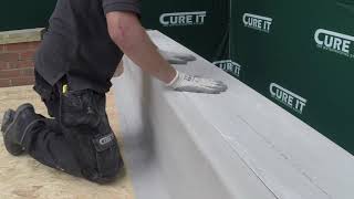 How to GRP a Parapet Wall using Cure It GRP