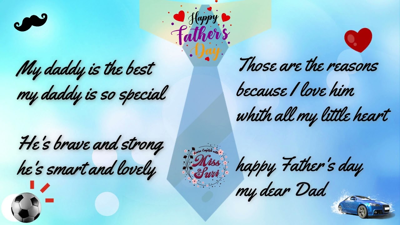 Poema por el Día del Padre / FATHER'S DAY POEM / Why did I Love him?