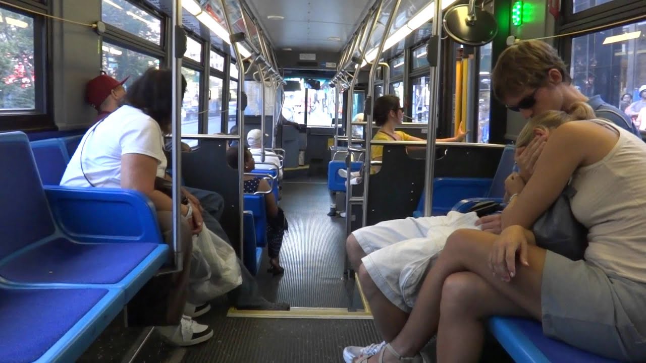 NYCTA Bus: On Board Orion VII NG HEV 