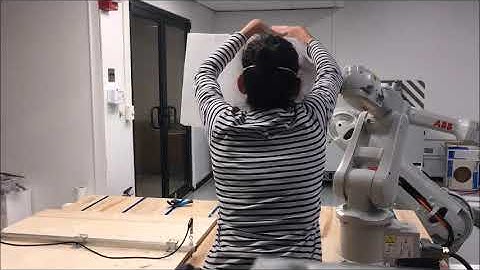 Robot Cutting Foam Video